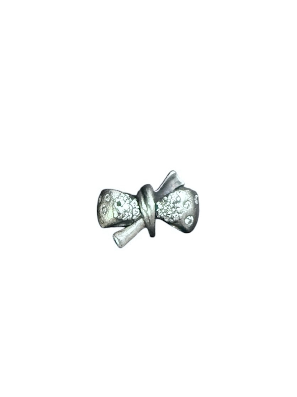 Authentic Pandora Bow Charm - Sparkling Crystal Accent